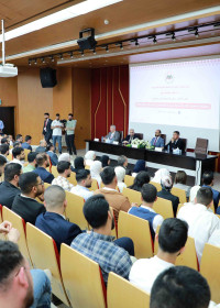 الجامعة العربية الأمريكية تنظم المؤتمر السنوي الأول للأنشطة البحثية الطلابية في كلية الطب 2025/2026