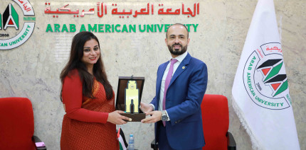 الجامعة العربية الأمريكية تستقبل سفيرة جمهورية الهند لبحث تعزيز التعاون الأكاديمي والثقافي